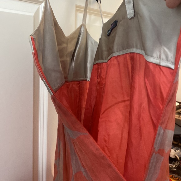 Erica Davies Pink Silk Cocktail Dress - Picture 4 of 10